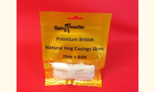 British Natural Sausage Skins Hog 34/38 26m - Over 84ft